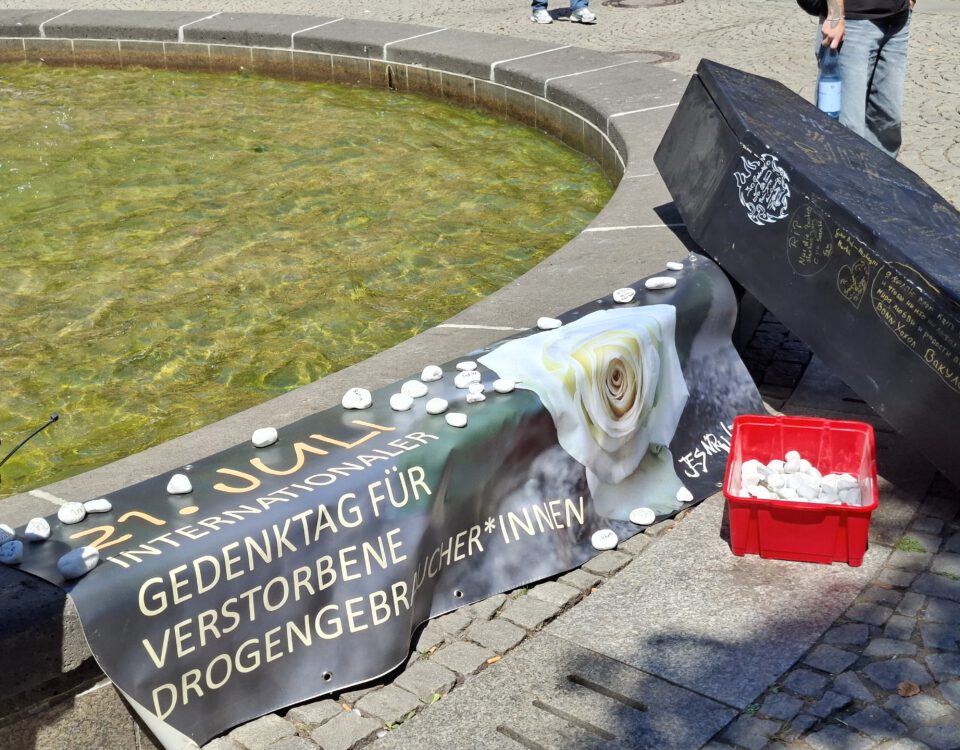 Bild IMPRESSIONEN VOM INTERNATIONALEN GEDENKTAG FÜR VERSTORBENE DROGENGEBRAUCHENDE am 21. Juli 2026 in Bonn